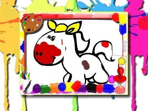 Horse Coloring Art Studio Online