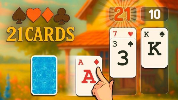 21 Cards Number Puzzle