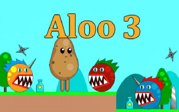 Aloo 3: Potato Man Adventure Online Game