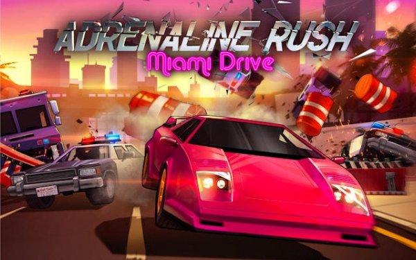 Adrenaline Rush: Miami Drive - Police Chase Racing Game Online