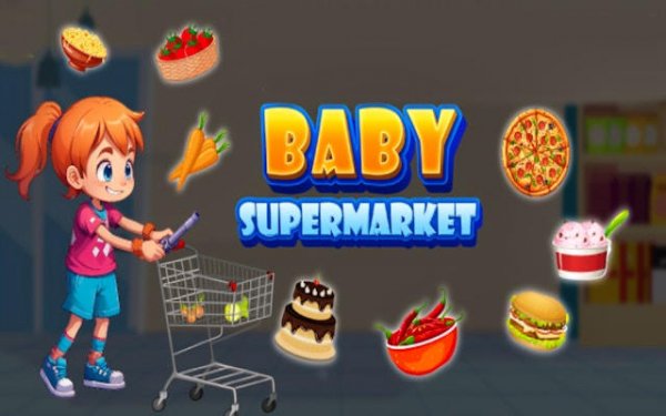 Baby Supermarket: Kids Shopping Game Online