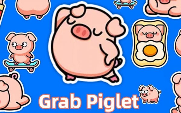 Grab Piglet - Match 3 Puzzle Game Online