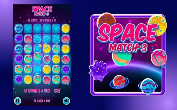 Cosmic Digit Grid Puzzle