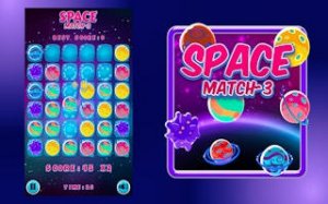 Cosmic Digit Grid Puzzle