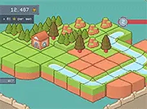 God's Land: From Block to Island - Online Building Simulator