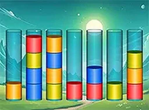 Hue Sorting Tower Puzzle