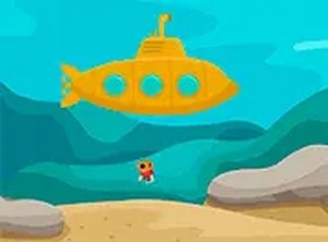Escape from the Submarine Online Puzzle Game