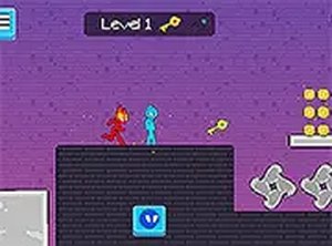Duo Water and Fire Puzzle Game Online