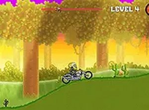 Motor Bike Hill Racing 2D Online Game