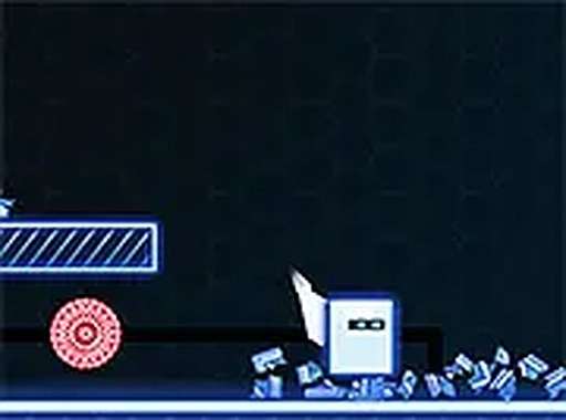 2D Neon Cube Puzzle Game Online