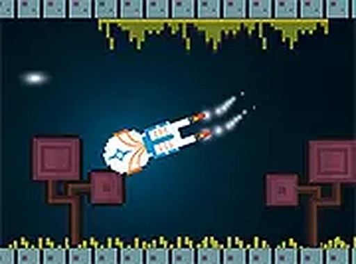 Fly in the Space Maze Puzzle Game