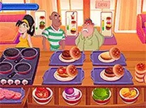 Restaurant Fever: Burger Time Online Game