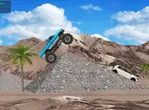 Hard Wheels Monster Truck Online Arcade Game