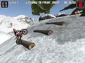 Moto Trials Winter Offroad Bike Game
