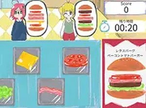 Make a Hamburger Time Management Game