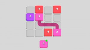Cube Merge 3D Number Puzzle